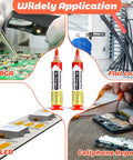 No Clean Solder Flux Paste Kit 4 Pack With 10ml Tubes Soldering Flux Syringe For Electronics Repair And Desoldering Rosin Paste