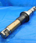 Heavy Duty Adjustable Boring Bar And Precision Deburring Tool For Metal Lathe Operations With Spare Mounting Hardware Pro Top Shelf Workshop Essentials on blue background.