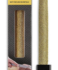 Sick Six Inch Half Round Hand Rasp With Grippy Soft Touch Handle And Mean Tungsten Carbide Teeth For Chopping Through Hardwood Like Butter And Snapping Out A Glassy Finish In Messy Job Sites, packaged showing fine rasp profile.
