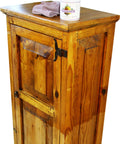 Wood cabinet with Leather And Wood Restoration Cream Kit That Softens Restores And Conditions Dry Leather And Wood All Natural Non Toxic Formula 16 Oz on top
