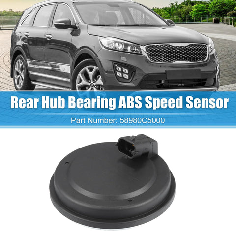 Rear Hub Bearing With ABS Speed Sensor For Kia Sorento 2015 2020 OE 58980C5000, left or right wheel hub install