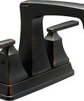 Ashlyn Centerset Bathroom Faucet Two Handle Vanity Sink Faucet In Oil Rubbed Bronze Finish With Diamond Seal Technology And Metal Drain Assembly Venetian Bronze