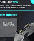 OEM number details for Heavy Duty Vacuum Power Brake Booster Built Hella Tough For Chevy Blazer S10 Pickup GMC Jimmy Sonoma 1998 to 2005.