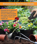 Handheld Diatomaceous Earth Duster And Powder Sprayer With Long Copper Tube for Organic Gardening and Home Powder Applications