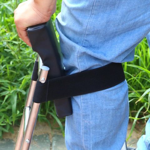 Side view of Knee Saver Kneeler Seat For Gardening And Farm Work With Thick Cushioned Pad Sturdy Galvanized Steel Frame Real Talk