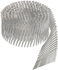 Coiled T13A200SNJ 2 Inch Type 316 Heavy Duty Ring Shank Siding Nail Coil Full Round Head for Fiber Cement Boards in stainless steel.