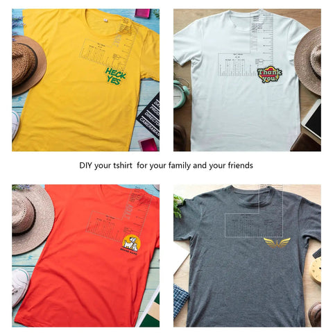Straight Up Easy Left Chest Logo Placement Tool For Heat Press And Thread Embroidery Clear Acrylic T Shirt Pocket Print Ruler Designed For Casual Polos And Hoodies