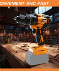 Cordless 3 In 1 Impact Drill With 150Nm Brushless Motor Variable Speed Hammer Drill And Driver 20V Max Battery Compatible