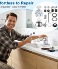 Faucet Repair Kit With Handle For Delta And Peerless RP44123 Includes Ball Assembly Seats Springs