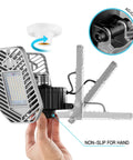 Ultra Bright LED Garage Light Deformable Ceiling Panel 9000 Lumens 82W CRI 80 Adjustable Shop Lighting For Home Garage