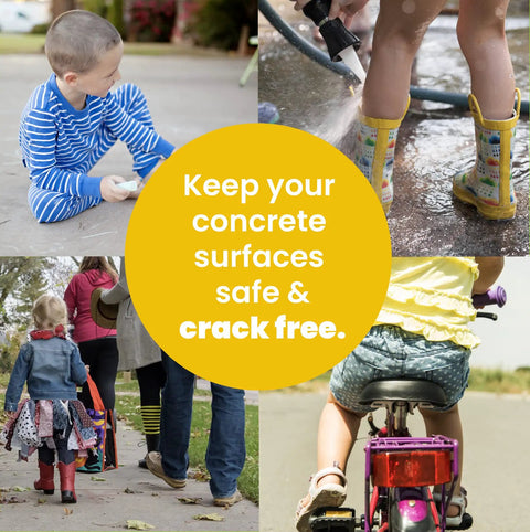 Concrete Crack Filler Gray 3 Lb Polymer Based Sealant For Filling Cracks In Driveways Walkways And Patios DIY Friendly Easy Pour Water Activated For Quick Repair No Mess And A Smooth Finish That Keeps Surfaces Looking Clean.