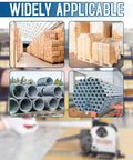 Image showing various applications for Tough As Nails Steel Banding Strapping Kit Featuring A Slick Tensioner Sealer Combo.