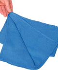 25 Lb Box 100 Percent Cotton Huck Towels Blue 15 By 25 Inch 175 Towels Pre Laundered For Janitorial Pros Food Service