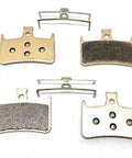 2 Pairs Sintered Bike Brake Pads For E4 RX4 Mono Tech 3 Tech Evo DBP 59 Enduro Ready Displayed on White Background