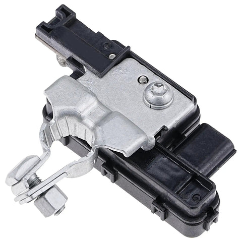 Premium Battery Current Sensor Straight Up Compatible With Honda Accord 2013 Through 2017 And Acura Rlx 2014 Through 2017 Direct Fit Replacement 38920 T2A A02 detailed view of metallic and black device