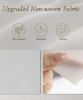 Close-up of upgraded non-woven fabric showcasing wear-resistant, breathable features for Slick 18 Piece Drawer Divider Kit.