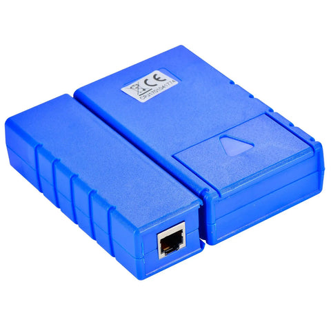 Pro Grade Network Cable Tester Tool For RJ45 RJ11 RJ12 CAT5 CAT6 UTP USB LAN Wires With LED Indicators And Low Power Interface Great For Testing Homemade Ethernet Patch Cables And Sniffing Out Shorts Opens And Wiring Crosses