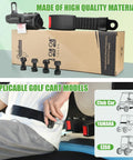 4 Pack Universal Retractable Golf Cart Seat Belts Kit Fits Yamaha Club Car EZGO Go Kart ATV UTV Front Or Rear Seats