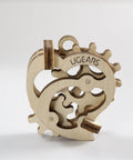 Totally Wooden Fidget Tribiks Set Featuring Power Freedom Intelligence And Passion Handheld Mind Toys For Adults And Kids No Glue Assembly Easy To Build Durable Wood Gift For Curious Minds, wooden UGEARS gear model