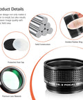 Detailed view of Focal Reducer F6.3 For SCT Telescopes, 37 Percent Focal Length Reduction, highlighting construction and features.