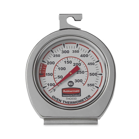 Stainless Steel Monitoring Thermometer For Oven, Grill And Smoker 60 To 580 F Range Food Safe Easy Read Dial Ideal For Restaurant Or Home Cooking Everyday