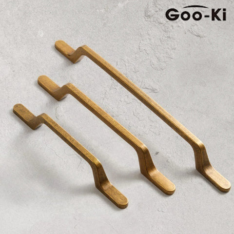 Antique Brass Cabinet Pulls 3 Inch Hole Center For Kitchen Drawers Zinc Alloy Solid Hardware 6 Pack Vintage Bronze Handles