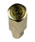 Pro Swap Replacement Hex Drive For Camper Truck Screw Jack System With Beefy Zinc Plated Finish, top view showing hex shape and texture.