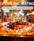 Heavy Duty Foil Pans 9x13 Disposable Deep Steam Table Trays Pack Of 30 For Cooking Baking Storing And Meal Prep Leak Resistant Sturdy And Versatile with BBQ roast