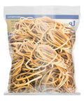 Bag of Rubber Bands Size 32 3x1/8 Inches Bulk Pack 175 Bands 1/4 Lb Natural Latex Durable Reusable for Office and School Use