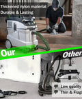 Make Quick Work Of Any Mess With This Beefy Heavy Duty Dust Extractor Hose Compatible With Festool Ct Shop Vacs 3.5 Meter Long D27 32mm Smooth Suction Tubing in use.