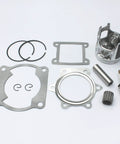 Yamaha Blaster 200 YFS200 Top End Kit With Moly Coated Piston Rings Wristpin Circlips Head Gasket Base Gasket Valve Seat Gasket