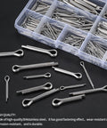 Must Have 290 Piece Stainless Steel Cotter Pins Set With 24 Sizes For Cars Trucks Lawn Mowers And Power Equipment