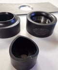 3/4 Inch Dimple Die Set With Punch And Flare Tool Black Finish For Sheet Metal Fabrication Auto Body Panels And DIY Projects