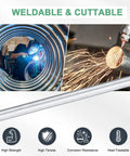 Welder and cutting sparks with Three Pack 250mm Aluminum Round Tubes 6063 Seamless With 15mm ID And 17mm OD Heavy Duty Metal Pipe