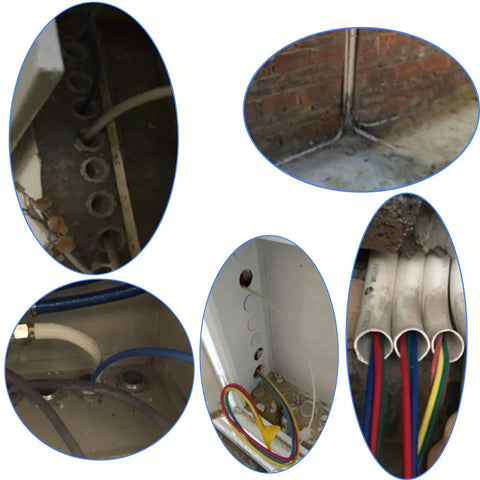 Aewio 15 Meter Fishing Tape With 4.5mm Diameter For Electrical Wire Pulling and Line Threader used in conduit wiring installations.