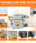PB 2100 Carburetor Replacement Kit For Echo PB2100 PB 2100 ES 2100 ES2100 PB 2155 Leaf Blower Zama C1U K42 carburetor with labeled parts