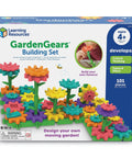 Box of GardenGears 101 Piece Gear Building Set For Kids So They Can Build Twisting Gardens While Learning Cause Effect Sequencing
