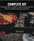 Propane Double Burner Camp Stove With High Heat Output Adjustable PSI Regulator 4ft Hose Removable Legs Great For Outdoor Cooking Tailgating And Catering Use with cookware