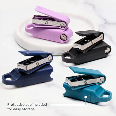 Pro-Grade Fingernail Cutter With Sharp Stainless Steel Blade, Ergonomic Handle, Rust-Resistant Nail Clipper in various colors
