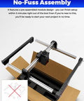 Swift Laser Engraver For Beginners, The Go-To 7000mW High Power Laser Cutter, pre-assembled in an open cardboard box
