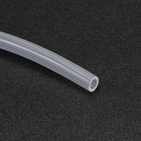 Clear Silicone Tubing One Eighth Inch Inner Diameter By Three Sixteenth Inch Outer Diameter Two Meter Length Flexible Heavy Duty High
