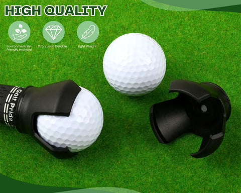 Three Prong Golf Ball Retriever Tool For Putter And Golf Clubs Universal Fit Fits Most Putters Easy Screw In Grabber Attachment