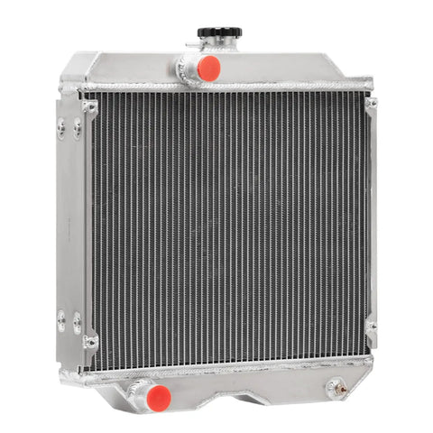 4 Core Radiator Replacement For Farm Tractor Aluminum Cooling Heavy Duty Upgrade Core 19.75 W X 15.94 H Overall 20.75 H X 20.56 W Fits 5200 5300 5400 5400N OEM RE66029 RE45611 Aircraft AA5052 Aluminum