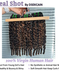 Burmese Curly Human Hair Bundles 100 Percent Real 14 16 18 Inch Weft Sew In P1b 30 Dark Highlight Medium Brown Natural Look