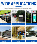Wide applications for Slick Outdoor Commercial Wall Mount Digital Signage Player 21.5 Inch Led Display in various environments.