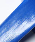 Close-up of Heavy Duty Flat Lay Hose 6 Inch Diameter 300 Feet Long Sump Pump Discharge made of durable PVC material.