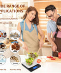 Family using Digital Gram Scale 1000G Capacity With 0.01G Increments, Beastly Accurate Kitchen Scale for Cooking and Baking