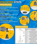 Installation guide for Stabilizer Mount For Trolling Motors With Fold Down Bracket And Adjustable Arm, Marine Grade Anti Bounce Design