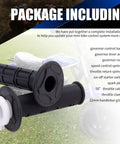 Throttle Linkage Kit And Governor Control Assembly For Predator 212 And 196cc Engines grip handles and packaging contents