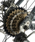 Beefy 8 Speed 13 To 28T Bicycle Freewheel With Threaded Freehub Replacement Part For Road And Mountain Bikes Brass Black Finish